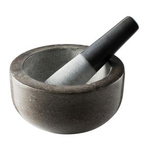 High Strength Marble Mortar And Pestle Bowl For Crushing <b>Grinding</b> Herbs Spices And Making Fresh <b>Pastes</b> - Product Image 3