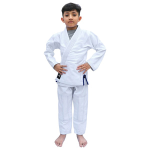 Kimono de Jiu-Jitsu Brésilien Premium pour Enfants, Uniforme de BJJ Personnalisé avec Broderie, Tenue d'Entraînement d'Arts Martiaux pour Enfants, Fabricant - Product Image 1