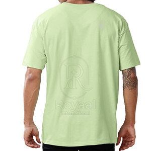 เสื้อยืดโอเวอร์ไซส์พิมพ์ลายผ้าฝ้ายแท้ 100% ทรงหลวมสำหรับผู้ชาย ระบายอากาศได้ดี ขนาดสั่งทำได้ ใส่สบาย มีสินค้าพร้อมส่ง - Product Image 2