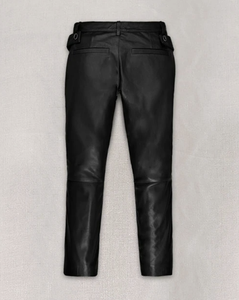 Nouveau design, pantalon en cuir PU tendance pour femme, faible MOQ, disponible en différentes couleurs, legging en cuir le plus vendu, streetwear - Product Image 4