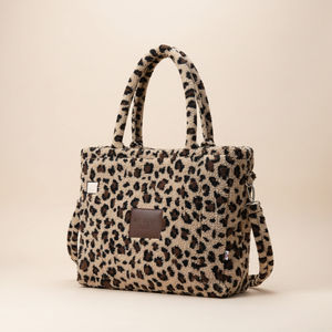 กระเป๋าผ้าฝ้ายกันน้ำแบบกำหนดเองสำหรับผู้หญิง กระเป๋าช้อปปิ้งแบบมีซิป เป็นมิตรกับสิ่งแวดล้อม ใช้ซ้ำได้ สำหรับใช้ที่ชายหาด ผลิตจาก PVC โรงงานรับผลิตแบบ OEM/ODM - Product Image 1