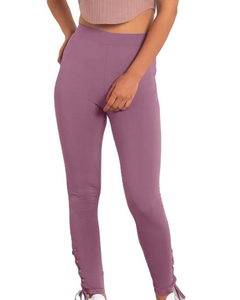 Women's High Waist Cross Waistband Yoga <b>Leggings</b> Peach Hip Lifting Workout Pants No Camel Toe <b>Nylon</b> Spandex Athletic <b>Leggings</b> - Product Image 5