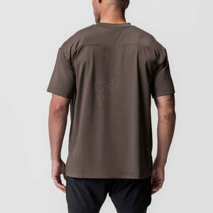 Camisetas Oversize de Moda con Ajuste Cómodo y Tela Suave para Hombre, Estilo Holgado, para Gimnasio, Casual y Uso Diario - Product Image 3