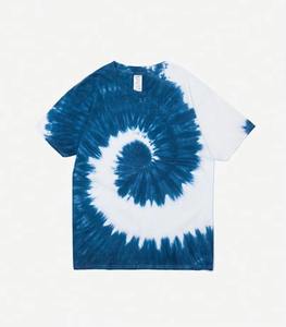 เสื้อยืดโอเวอร์ไซส์ลายมัดย้อม ออกแบบขายส่ง พร้อมโลโก้สั่งทำ ผ้าฝ้าย 100% เสื้อยืดผู้ชาย เสื้อยืดผู้หญิง เสื้อยืดมัดย้อมสำหรับฤดูร้อน - Product Image 4