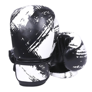 Gants de boxe en cuir vert or celtique avec fermeture Velcro, respirants, pour adultes, équipement d'entraînement d'arts martiaux, gants de boxe en PVC - Product Image 5