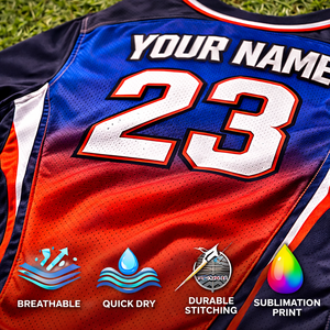 เสื้อเบสบอลทีมแบบกำหนดเองสำหรับโรงเรียน ทรงสั้น ไซส์ใหญ่ แห้งเร็ว ระบายอากาศได้ดี ผ้าโพลีเอสเตอร์ 100% พิมพ์ลายชื่อผู้เล่น - Product Image 3