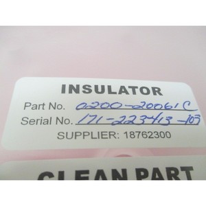 AMAT 0200-20061 Isolateur 6 pouces - Équipements et pièces semi-conducteurs de confiance de renommée mondiale chez - Product Image 5