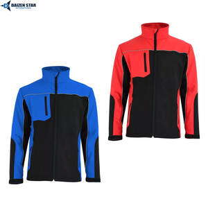Chaqueta Soft Shell Personalizada al por Mayor con Cuello Alto y Bolsillo Frontal, Ecológica y Transpirable para Senderismo, Camping y Trekking - Product Image 2