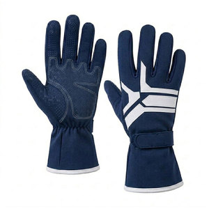 ถุงมือแข่งรถแบบมีความยืดหยุ่นและสวมใส่สบายระบายอากาศได้ดีทนทาน - Product Image 1