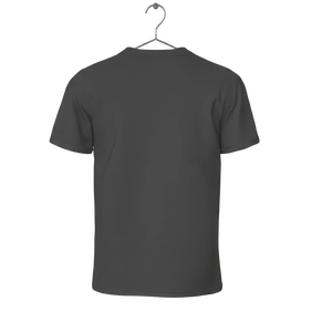 T-shirt surdimensionné 100% coton, couleur unie, chemises de mode pour hommes, ventes chaudes, t-shirts à col rond et épaules tombantes - Product Image 3