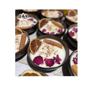 Bougie en Coque de Noix de Coco Sûre et Écologique, Meilleure Vente 2026, Cire de Soja Végétale Pure, Idéale pour l'Aromathérapie Domestique et la Décoration de Fêtes, Fournisseur Direct - Product Image 2