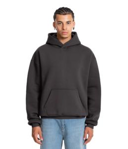 2024 gros sweats à capuche unis polaire blanc logo personnalisé coton lourd haute qualité fabricant de sweat à capuche thermique - Product Image 1