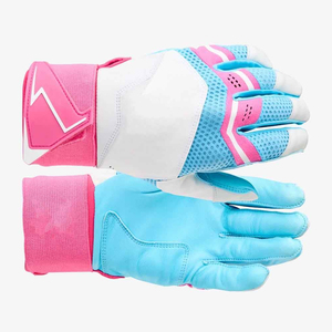 Gants de frappe de baseball haut de gamme pour adultes, respirants, avec une meilleure adhérence, protection renforcée de la paume, ajustement flexible, pour l'entraînement et les matchs. - Product Image 4