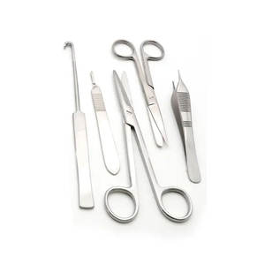 Chirurgie vétérinaire professionnelle : procédure de stérilisation avec porte-aiguille Olsen Hegar pour un contrôle précis des instruments de suture - Product Image 5