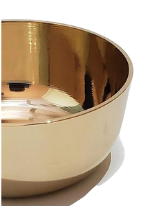 Wholesale High-Polish Pure Brass Bowls-Modern Sleek Dishwasher Safe Lightweight Tableware for Hotel & Restaurant - Product Image 2