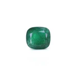 Certified Natural Zambian Emerald 4 Carat Loose Gemstone for Fine Jewelry - Product Image 1