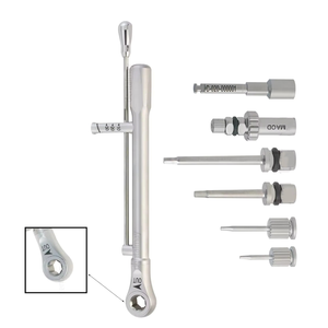 Llave Dinamométrica de Acero Inoxidable para Restauración de Implantes con Atornillador Manual Hexagonal 1.2 Multi Compatible con ABT Hiossen - Product Image 1