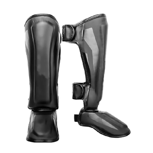 Dernier design de protège-tibias sur mesure, protège-tibias en cuir personnalisés, protège-tibias de haute qualité, protège-tibias personnalisables - Product Image 2