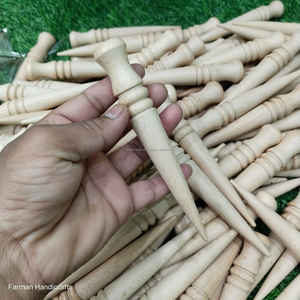 Brunidor de bordes de cuero de madera de haya natural, herramienta de cuero hecha a mano de alto acabado a precio económico - Product Image 6