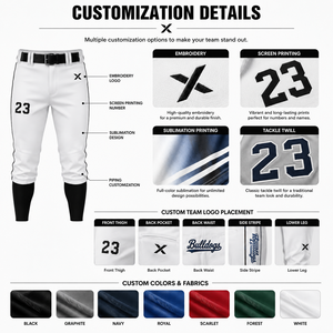 X Sports City – Short de baseball traditionnel personnalisé – Vente flash – Fabricant direct – Respirant – Séchage rapide – 100 % polyester – Unisexe – Multi-usages - Product Image 3