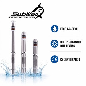 ปั๊มจุ่มใต้น้ำหลายระดับ สแตนเลส SubWell 0.75 แรงม้า 1 เฟส สำหรับบำบัดน้ำดื่ม - Product Image 1