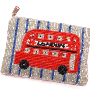 Article de luxe, porte-monnaie élégant fait à la main avec des perles, portefeuille de haute qualité, prix direct d'usine - Product Image 4