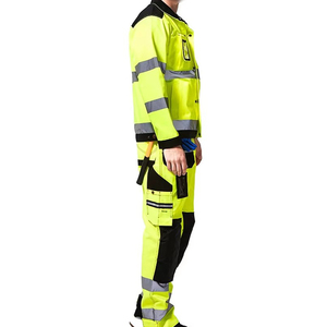 Quick Dry Comfortable Reflective Work Wear Uniform Breathable In-Stock Safety Reflective Workwear Uniform - Product Image 6