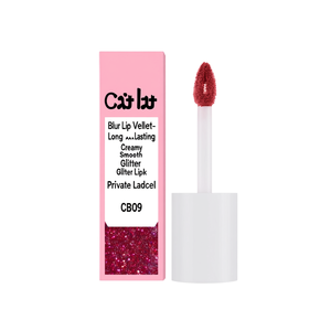 Cats Lab Blur Lip Velvet - Lápiz Labial Cremoso de Larga Duración con Brillo, Etiqueta Privada CB09 - Product Image 2