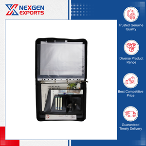 Vente Flash : Classeur à Anneaux en Cuir PU de Qualité Supérieure avec Fermeture Éclair, Logo Personnalisé, Quantité en Gros - Nexgen Exports - Product Image 3