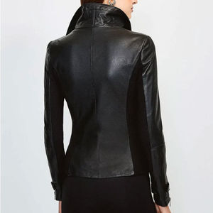 Chaquetas de Cuero para Mujer, Rellenas de Plumón, con Forro de Algodón, Servicio OEM, Nueva Colección 2027, Alta Calidad, Invierno - Product Image 5
