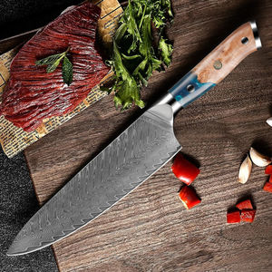 Juego Profesional de 20 Piezas de Cuchillos de Cocina de Acero de Alto Carbono de 67 Capas con Borde de Perilla de 4-5.9 Pulgadas - Product Image 3