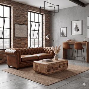 Modern 1 Door 1 Drawer Mango Wood Coffee <b>Table</b> Industrial Storage Sofa <b>Table</b> Coffee <b>Table</b> Set Living Room Furniture Furniture - Product Image 1