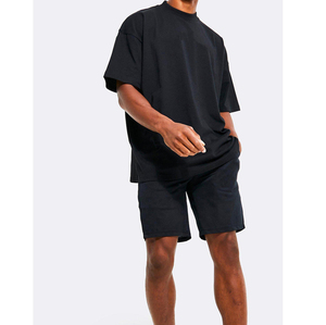 Conjuntos Cortos de Verano para Hombre, 2 Piezas, Manga Corta, Secado Rápido, Transpirables, Conjuntos de Dos Piezas para Hombre, Camiseta y Pantalones Cortos con Logotipo Personalizado - Product Image 3