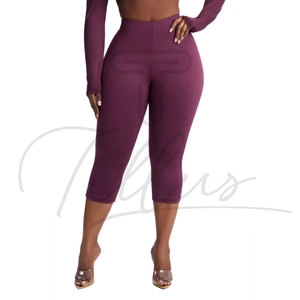 Nouveaux leggings pour femmes, légers, taille haute, vêtements de fitness, leggings pour femmes à prix bas, leggings de yoga unis pour femmes - Product Image 4