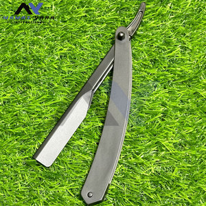 Premium Turkish Cut Throat Barber <b>Razors</b> Shavette Modern <b>Single</b> Edge Straight Shaving <b>Blade</b> Personalized Logo Color Grooming - Product Image 3