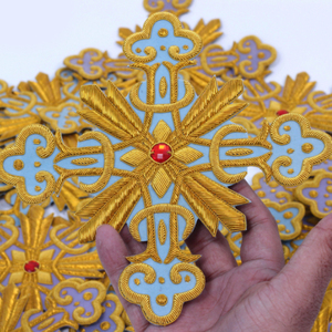 Parches Bordados a Mano con Logotipo Personalizado, de Chenilla 3D, de Alta Calidad, con Etiqueta Cruzada, para Clubes Rotatorios, en Diferentes Tamaños y Formas - Product Image 6