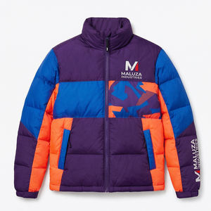 Veste matelassée légère et chaude pour homme, imperméable, pour l'extérieur, vente en gros, personnalisation OEM - Product Image 1