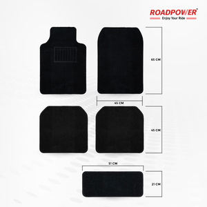 ROADPOWER (RP-MAT-104) Ensemble de tapis de sol universels pour voiture de qualité supérieure, 5 pièces, antidérapants, résistants aux intempéries, nettoyage facile avec spray - Product Image 6
