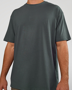 เสื้อยืดผู้ชายคุณภาพสูง ผ้าฝ้ายหนา 100% สกรีนโลโก้ตามสั่ง - Product Image 4