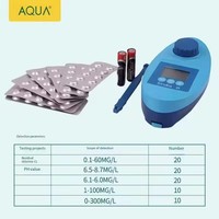 Kit de test d'eau de piscine de haute qualité 20 ml avec nettoyant pour chlorateur extérieur, outils et accessoires essentiels pour le nettoyage de la piscine