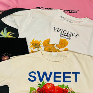 T-shirt Enfant Garçon Fille 100% Coton Imprimé Été – Vêtements Nouveau-né 2YK en Stock - Product Image 6