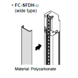 Pour PANASONIC couvercle de protection avant électronique et boîtiers d'instruments modèle FC-SFDH-48 - Product Image 1