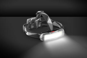 Linterna frontal LED COB curva ultraancha de 640 lm, faro de doble alimentación IP66, resistente a caídas de 2 m, luz trasera roja para tareas industriales de corto alcance - Product Image 2