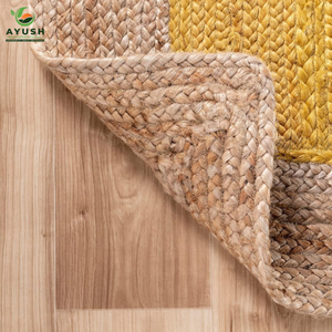 Tapis de bureau – Minimaliste et confortable, fabriqué à partir de fibres de jute 100 % naturelles, tapis sur mesure en provenance d'Inde - Product Image 5