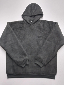 Sweat-shirt à capuche surdimensionné en polaire de haute qualité, personnalisé avec poche kangourou, tissu épais, unisexe. - Product Image 1