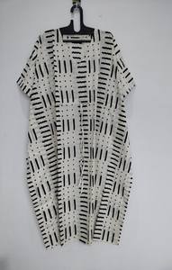 Robe kaftan indienne en coton faite à la main, paréo de plage, coupe décontractée, style bohème - Product Image 3