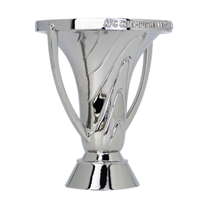 Tùy chỉnh 2025 saudi bóng đá Trophy AFC Champions League phong cách kim loại giải thưởng mạ bạc lưu niệm với ĐộI Logo - Product Image 5