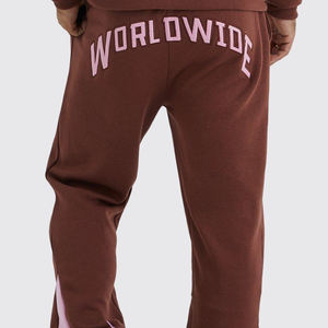 Sweat-shirt d'hiver brodé à capuche entièrement zippé en coton 100 % américain pour hommes, avec logo personnalisé de marque, coupe ample, pour garçons - Product Image 5