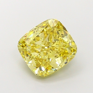 เพชร CVD สีเหลืองสดใส รับรองคุณภาพ ทรงคุชชั่น ผลิตในห้องปฏิบัติการ ความเหลือบรุ่งโรจน์ หรูหรา สวยงาม เหมาะสำหรับเครื่องประดับชั้นดี - Product Image 6