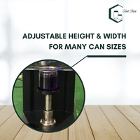 Scelleuse de canettes électrique automatique haute vitesse pour boissons, 20 pièces/min, robuste, en acier inoxydable, 62 kg, 220 V, garantie 1 an, Vietnam